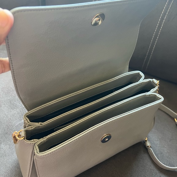 Chopard Shoulder Bag Lucca Chain Shoulder Leather Gray - Picture 4 of 12